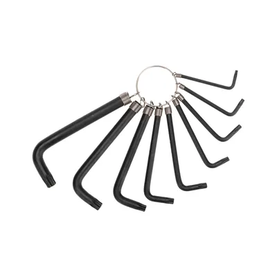 Набор ключей имбусовых REXANT KR-12-5203, Torx T10-T50, CrV, 9шт