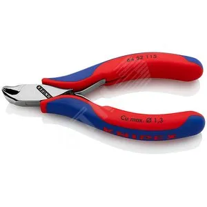 Кусачки торцевые Knipex KN-6452115, 115 мм, рез 13 мм, без фаски 27°