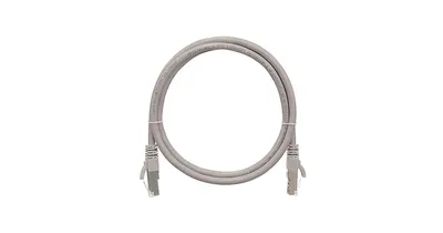 Патч-корд NIKOMAX NMC-PC4SD55B-010-C-GY, кат. 5e, F/UTP, LSZH, 1 м