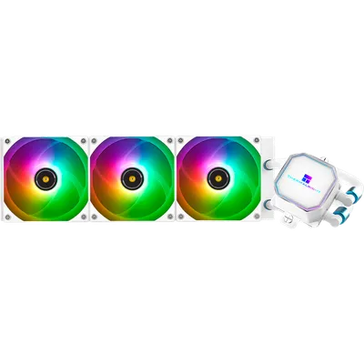 Жидкостная система охлаждения Thermalright TRFP360AW, Frozen Prism 360 White ARGB, 360мм