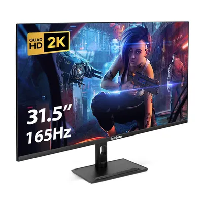 Монитор ExeGate Combat EG3207TA, 31.5", IPS, WQHD, 165 Гц, 1 мс