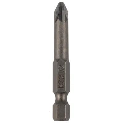 Бита REXANT KR-92-0419, PZ2, 50 мм, шестигранный хвостовик, сталь S2