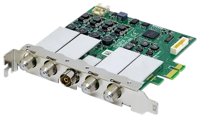 Карта Digital Devices MaxM4, 4-тюнерный DVB-S/S2/C/C2/T/T2, PCIe