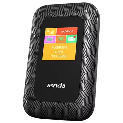 Маршрутизатор Tenda 4G185, портативный 4G LTE, Wi-Fi 2.4 ГГц, 2100 мАч