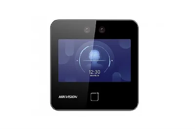 Терминал распознавания лиц Hikvision DS-K1T343MX, 4.3", 1500 лиц, Mifare