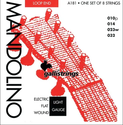 Комплект струн GALLI STRINGS AFW1032, электромандолина, 10-32