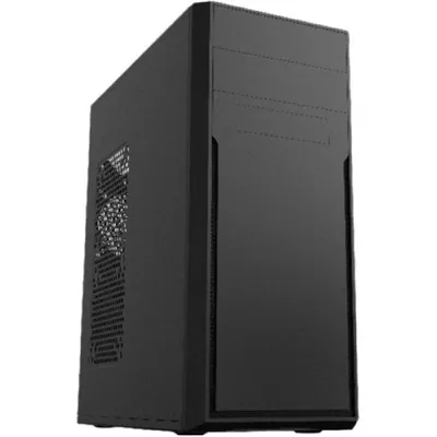 Корпус Foxline FL-302-FZ600R-U32, Midi Tower, ATX, БП 600 Вт, чёрный