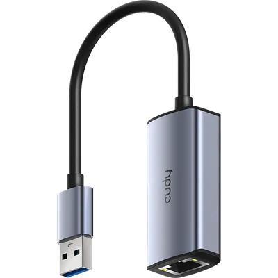 Сетевой адаптер Cudy UE25A, USB-A 3.0 — 2.5G Ethernet, RJ-45