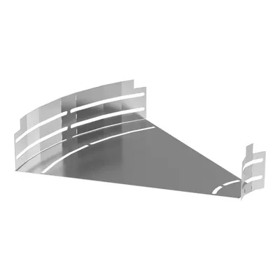 Угол горизонтальный изменяемый 0-45° Промрукав PR16.3597, INOX AISI 304, 400×80
