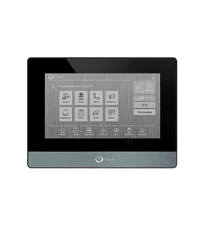 Монитор домофонной связи True IP TI-4107AB, Android, 7", PoE, Wi-Fi, IP
