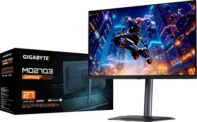 Монитор Gigabyte MO27Q3 EK, 27" QD-OLED, 2560×1440, 360 Гц