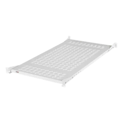 Полка TLK TLK-SHFC-860F-GY, 19", 860 мм, усиленная