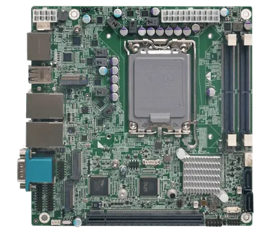 Материнская плата IEI KINO-ADL-H610, Mini-ITX, LGA 1700, Intel H610, DDR4-3200