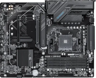 Материнская плата Gigabyte B550 X GAMING, AM4, AMD B550, 4×DDR4, ATX