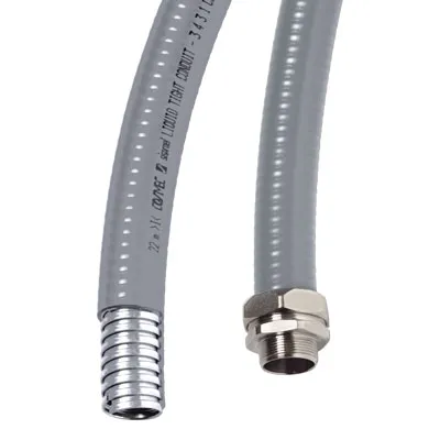 Металлорукав DKC 6070R-16 Cosmec, DN 15 мм, ПВХ, IP66/IP67, 50 м, серый
