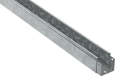 Лоток кабельный IEK CLN10-080-100-100-3-M-HDZ, неперфорированный, 80×100×3000 мм, сталь, горячий цинк