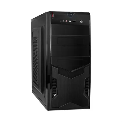 Корпус ПК ExeGate 299166, Miditower, ATX, БП 350Вт, 2×USB