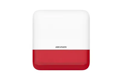 Извещатель Hikvision DS-PS1-E-WE(Red Indicator), ударный, беспроводной