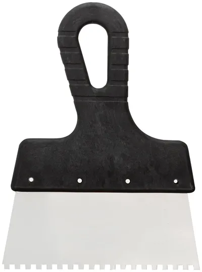 Шпатель зубчатый FIT 30-2335, нержавеющая сталь, 4х4 мм, 150 мм