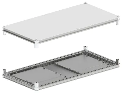 Комплект крыши и основания IEK FORMAT YKM40D-FO-KO-120-060-54, 1200×600 мм, IP54