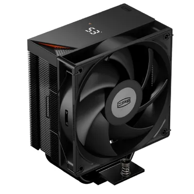 Кулер PcCooler RT400 Digital BK, башенный, 120мм, 4 тепловые трубки, 230W