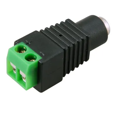 Разъем питания REXANT 14-0315, гнездо DC 2.1×5.5, с клеммной колодкой
