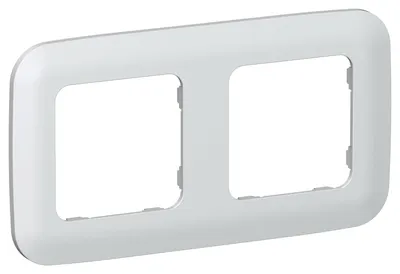 Рамка IEK FLITE FI-M22-31-20-K36, 2-местная, перламутровая, IP20