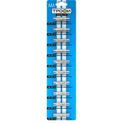 Трофи LR03-10Bl Strip Energy Power Alkaline (100/1000/28000) (10 шт. в уп-ке)