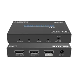 Усилитель-распределитель Infobit iSwitch 102, 1×2 HDMI 4K60