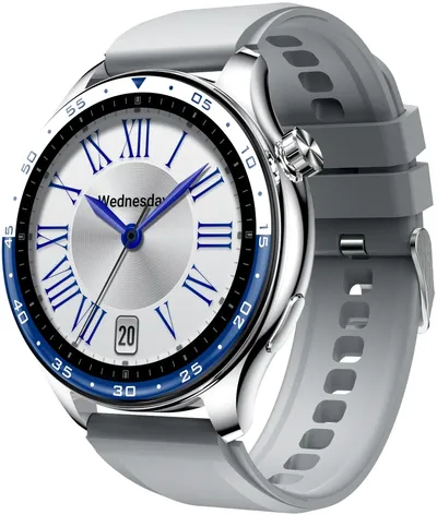 Смарт-часы Tecno Watch 4 W04, 1.39" TFT, серебристый