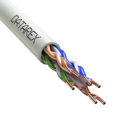 Кабель витая пара Datarex DR-141011, U/UTP, кат.6, 500 м, белый