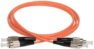 Патч-корд ITK FPC50-FCU-FCU-C2L-1M, MM, OM2, FC/UPC-FC/UPC, 1 м