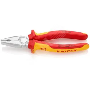 Плоскогубцы комбинированные Knipex KN-0306200SB, 200 мм, VDE 1000 В