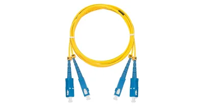 Патч-корд Nikomax NMF-PC2S2C2-SCU-SCU-001, OS2, SC/UPC-SC/UPC, дуплекс, 1м