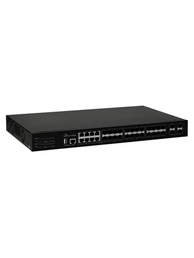 Коммутатор SpaceCam SC-L3-16G-8G-4GX(A), L3, 16×SFP 1G, 8 Combo, 4×SFP+ 10G
