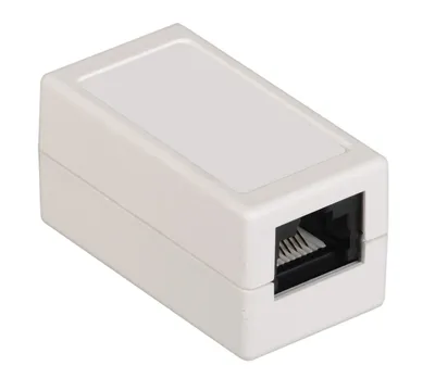 Адаптер проходной ITK CS70-1C06U, кат. 6 UTP, RJ45-RJ45