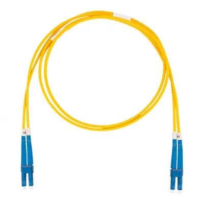 Патч-корд оптический Datarex DR-220043, Duplex LC/LC OS2, 2м, жёлтый