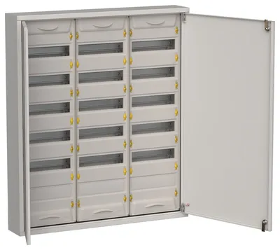 Корпус шкафа IEK TITAN 5 ЩРн-216 (3х72), 216 модулей, 960×830×140 мм, IP31