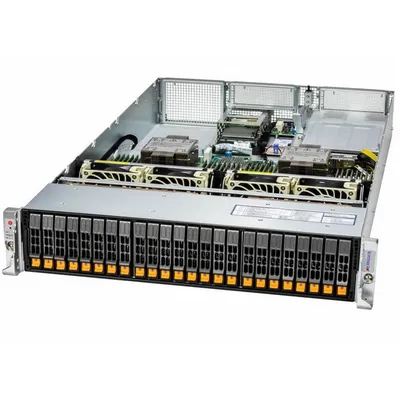 Серверная платформа SuperMicro SYS-221H-TN24R, 2×LGA 4677, 32 DIMM DDR5, 24×2.5"