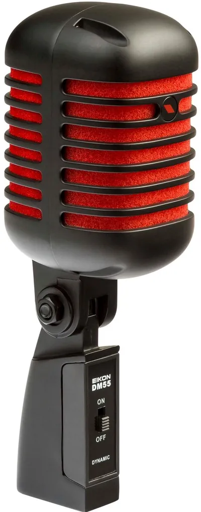 Микрофон вокальный EIKON DM55V2RDBK, динамический, кардиоидный, XLR 3-pin