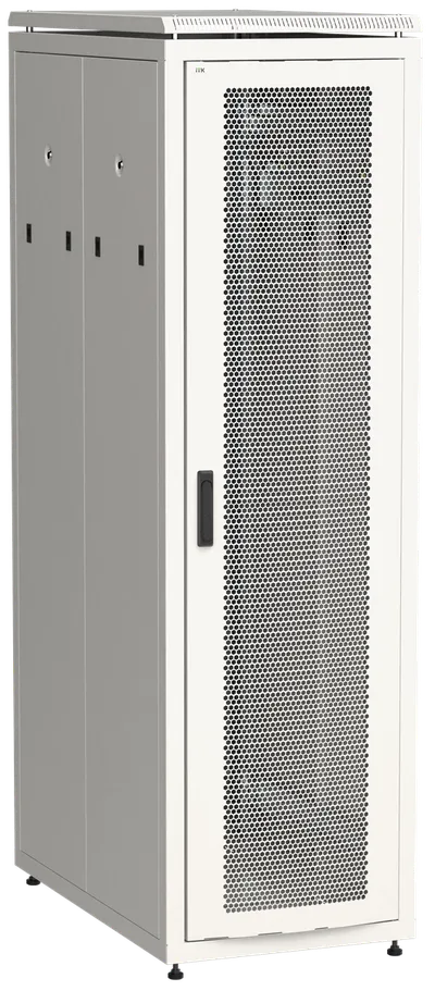 Шкаф напольный ITK LN35-42U81-PP, 42U, 800×1000 мм, перфорированная дверь, серый