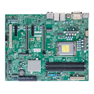 Материнская плата Supermicro X13SAE bundle, LGA1700, Intel W680, 4xDDR5, 8xSATA, 3xM.2, 2xPCIe 5.0 x16, 2xPCIe 3.0 x4, 1xHDMI, 1xDP, 1xDVI-D, 1x 2.5Gb LAN, 1x 1Gb LAN, 6xUSB, 3x3.5 мм, 7.1, ATX