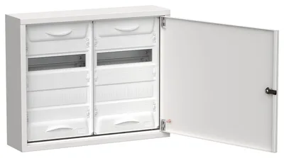 Корпус щита IEK TITAN 5 ЩРн-48 (2х24), 460х570х140 мм, IP31, белый