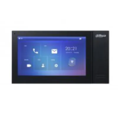 IP-монитор домофона Dahua DHI-VTH2421FB, 7" 1024x600, DC 12 В, чёрный