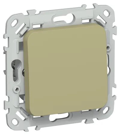 Выключатель IEK FLITE ВС11-1-0-ФлО FI-V10-0-10-1-K26, 1-клавишный, 10 А, оливковый