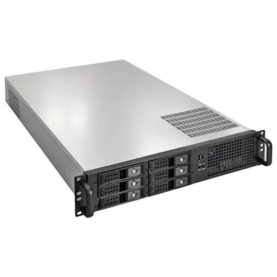 Серверный корпус ExeGate EX293355RUS, 2U, 660мм, 6×HotSwap, БП 1100W