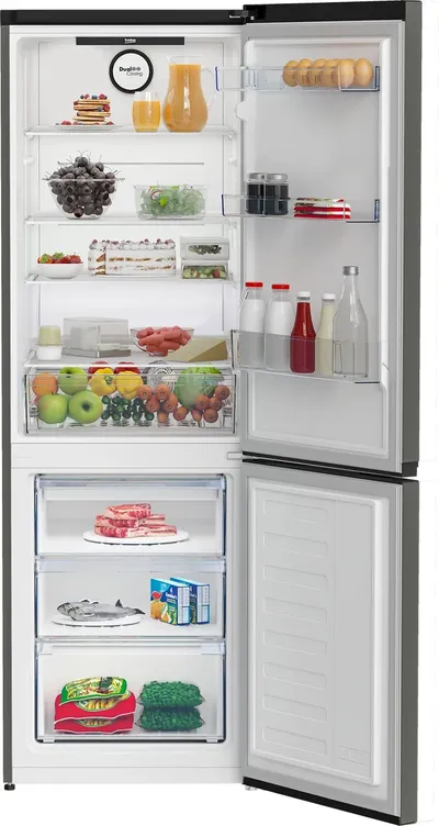 Холодильник Beko B3R0CNK362HG, двухкамерный, 220/100 л, No Frost, 1860×595×650 мм