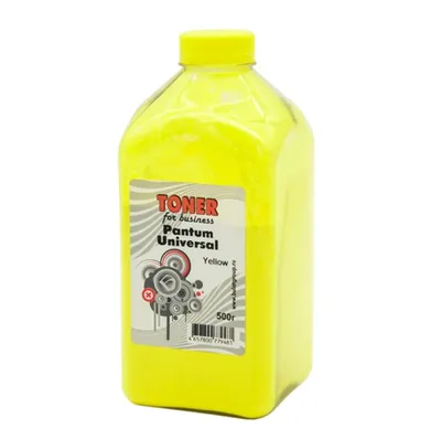 Тонер Булат BAPM00UNIV040 для Pantum Color, желтый, банка 500 г