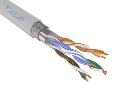 Кабель Паритет 108771, U/UTP Cat5e, 4х2х0.52, PVCLS нг(A)-LSLTx, 305 м