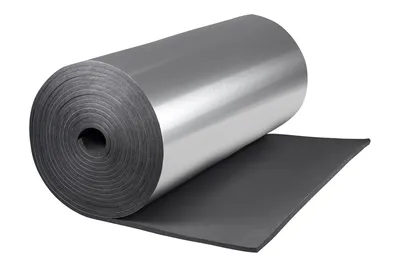 Рулон теплоизоляции K-FLEX 80640210103CL, вспененный каучук 40×1000 мм, AL CLAD, 4000 мм